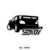 Наклейка - Subaru Impreza WRX STi