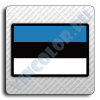 Наклейка - Флаг Эстонии